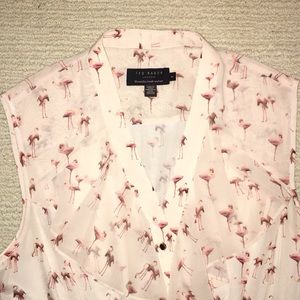 Ted Baker Pink Flamingo Pencil Dress!